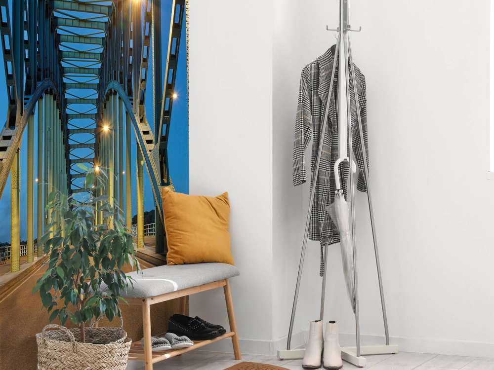 Pont en arc en acier