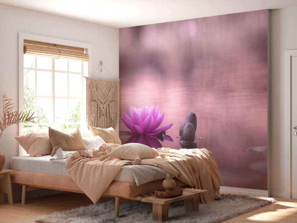 Fleur de lotus dans un étang