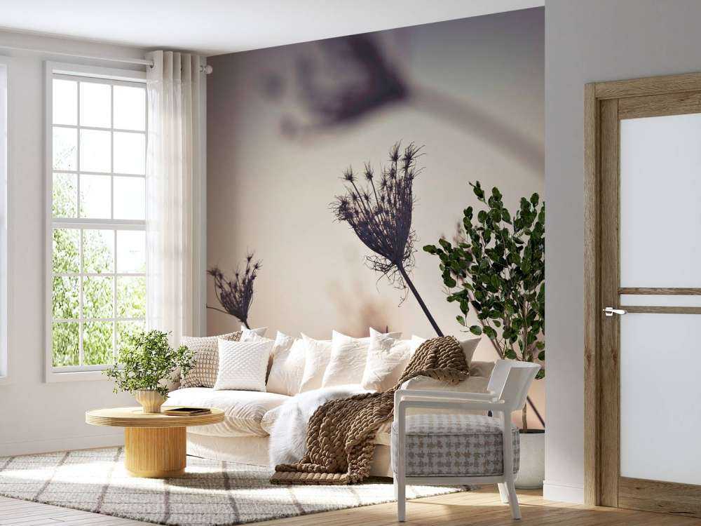 Reflet de plantes