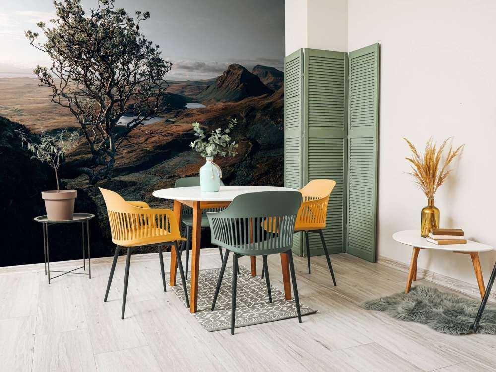 Début de journée en montagne