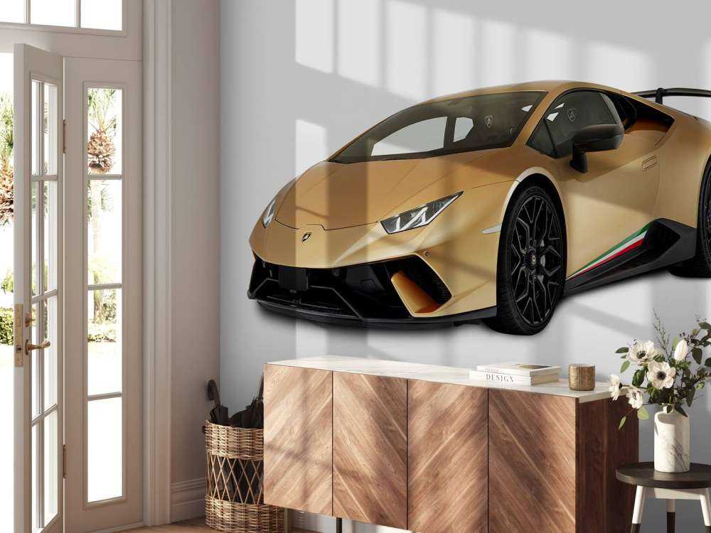 Lamborghini Huracán - Avant droit, blanc