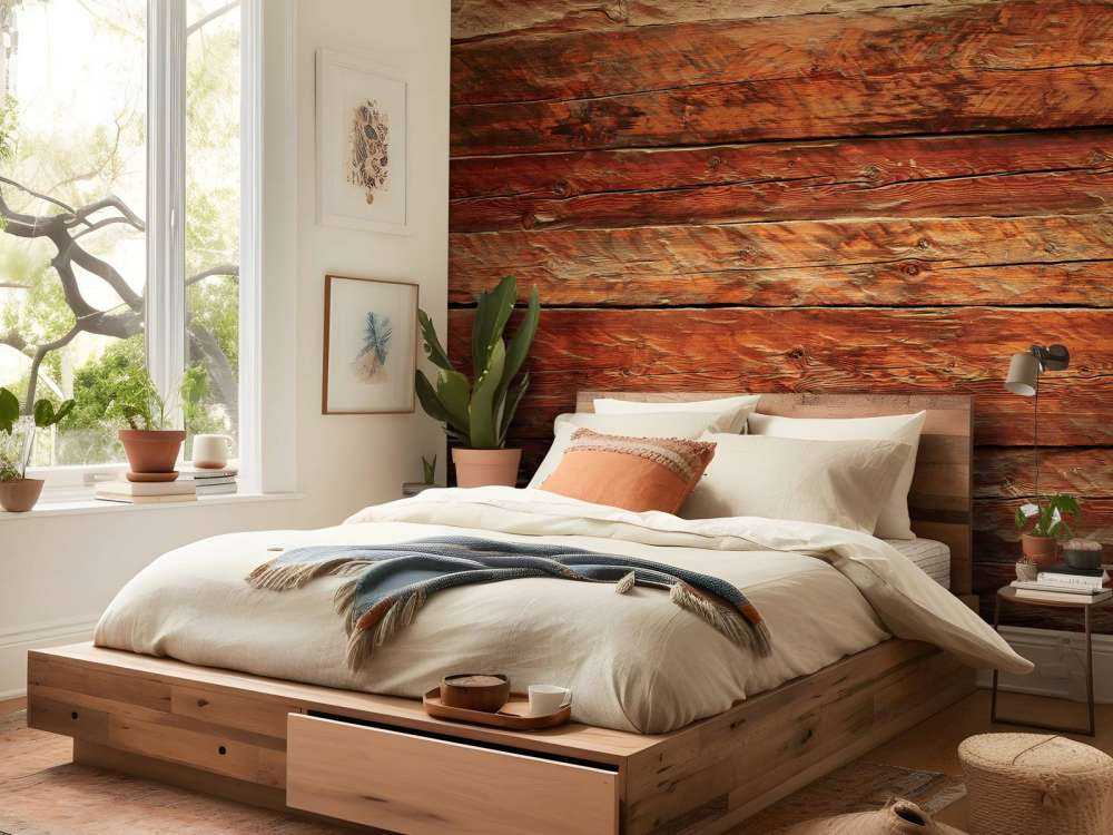 Bois à structure brute