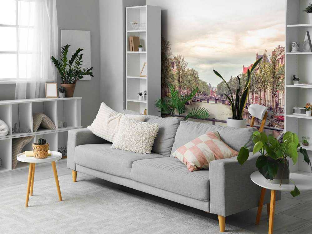 Amsterdam sous les nuages