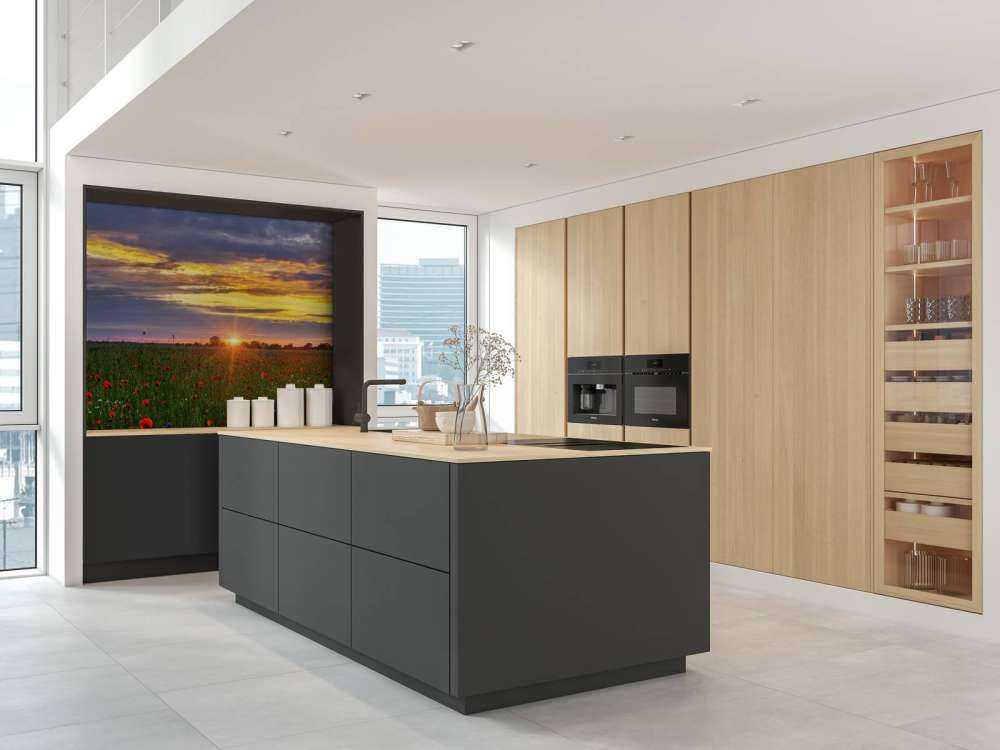 Paysage de coquelicots