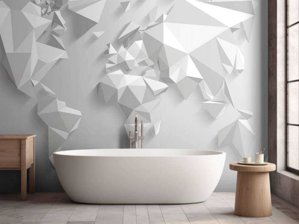 Carte du monde en 3D