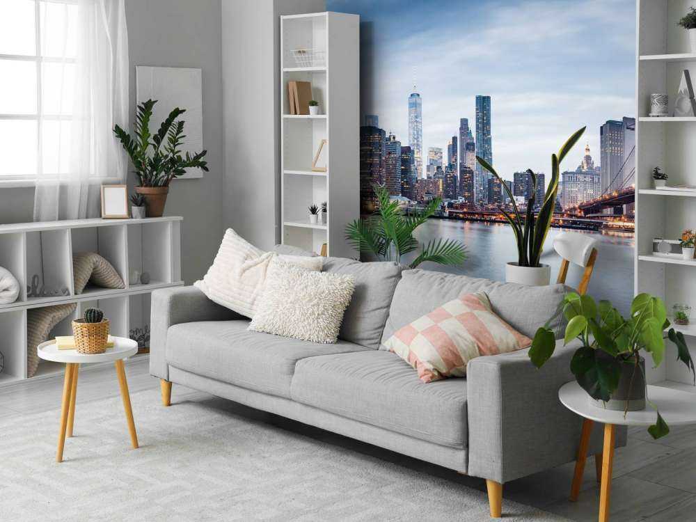 Coucher de soleil de New York