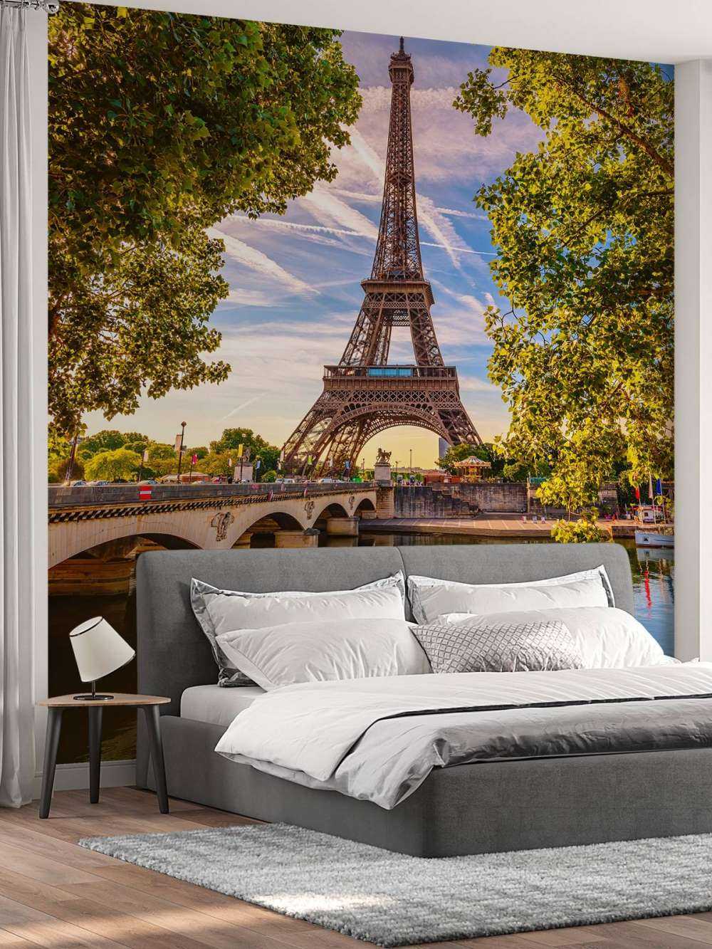 La Tour Eiffel et la Seine