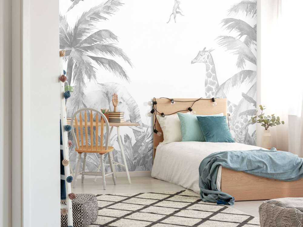 Animaux de la jungle joyeux