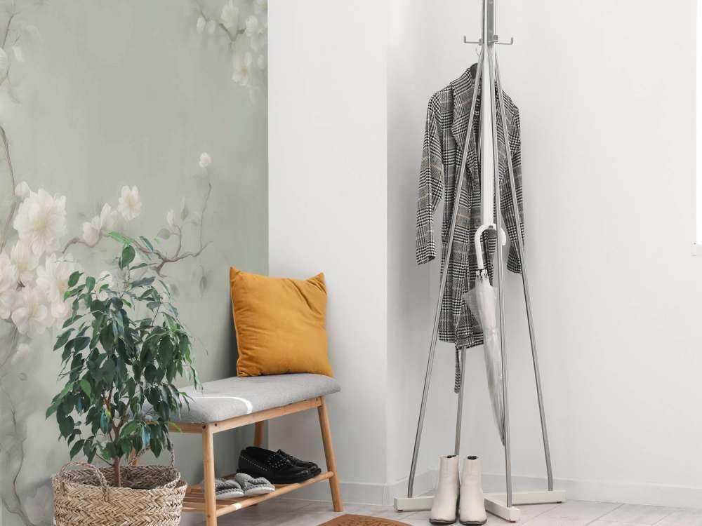 Branches de fleurs vertes adorables