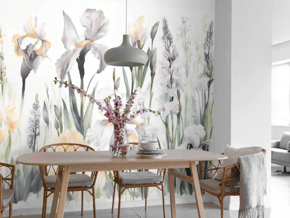 Joyeux printemps bleu pastel