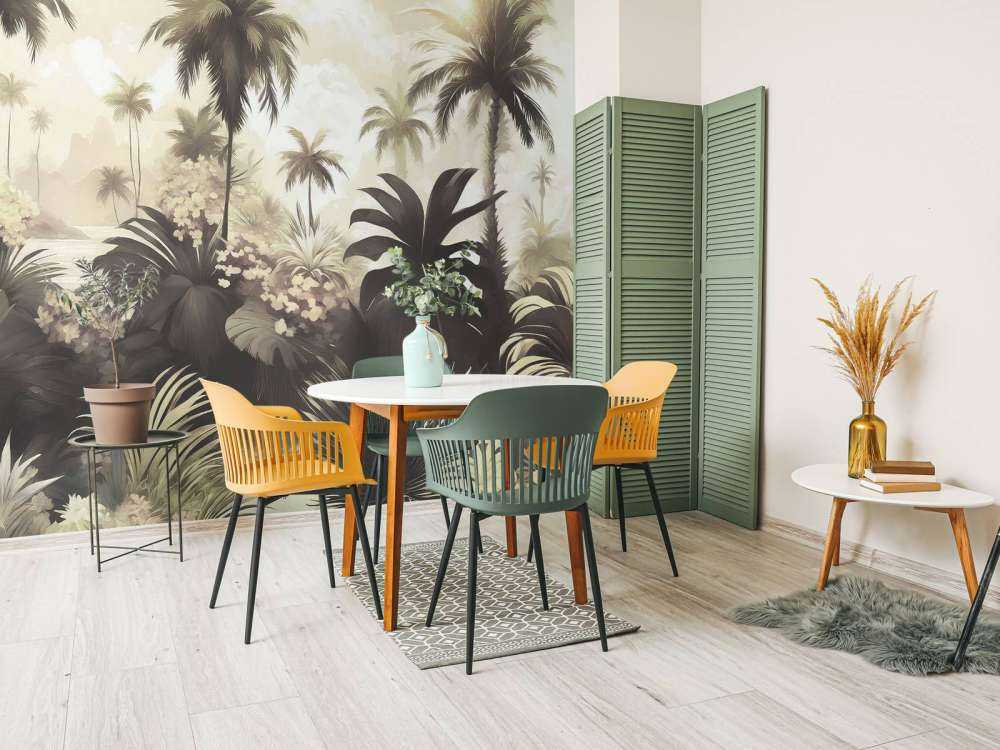 Souffle des tropiques Vert Foncé