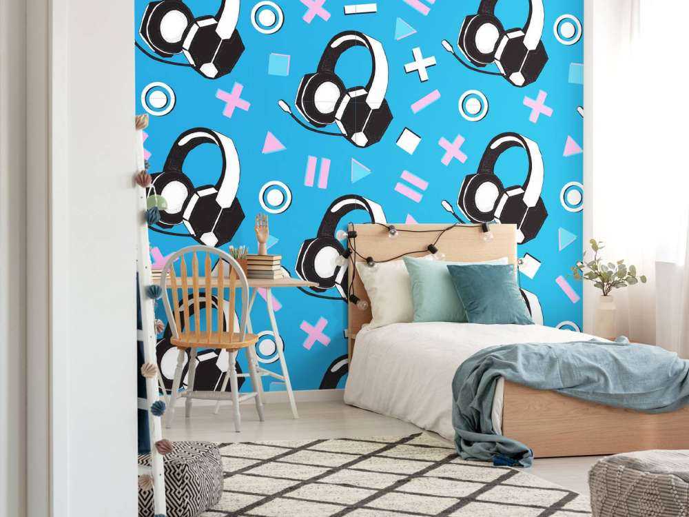 Casque de jeu rétro