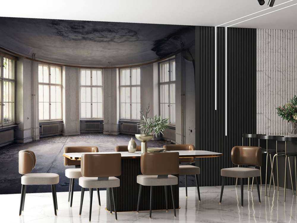 Chambre du soleil abandonnée