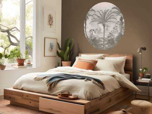 Tropiques romantiques taupe