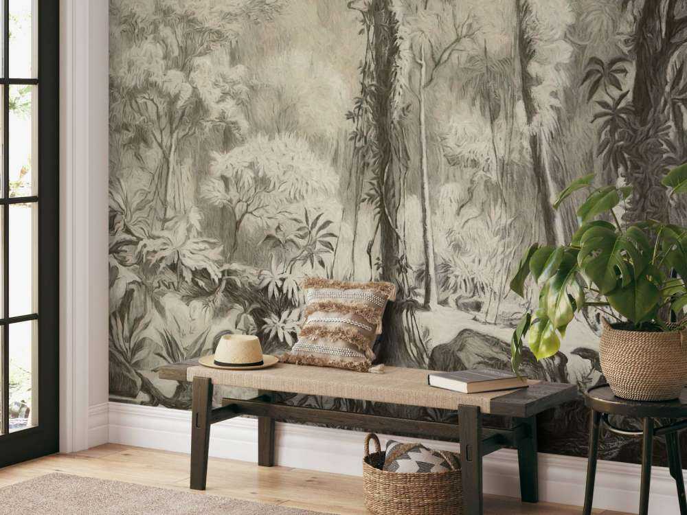 Forêt tropicale - marron