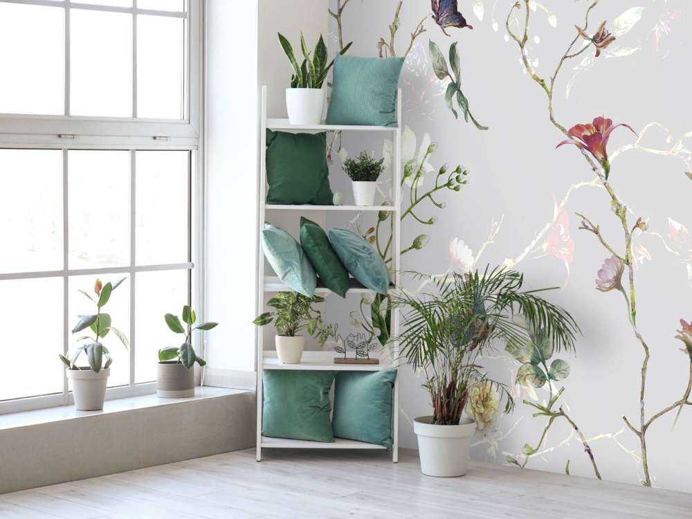 Flore de papillons Jeu de lumière