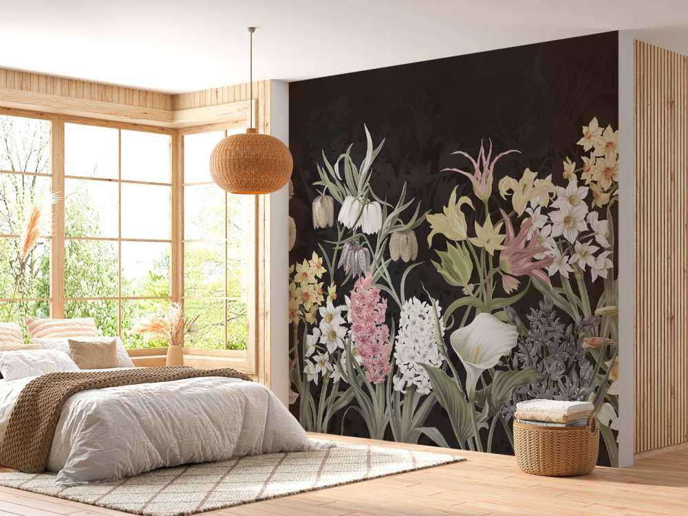 Fleurs de printemps - Éclosion de minuit