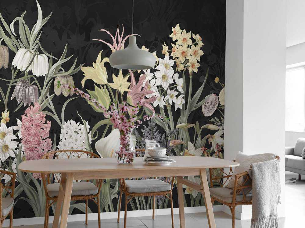 Fleurs de printemps - Éclosion de minuit