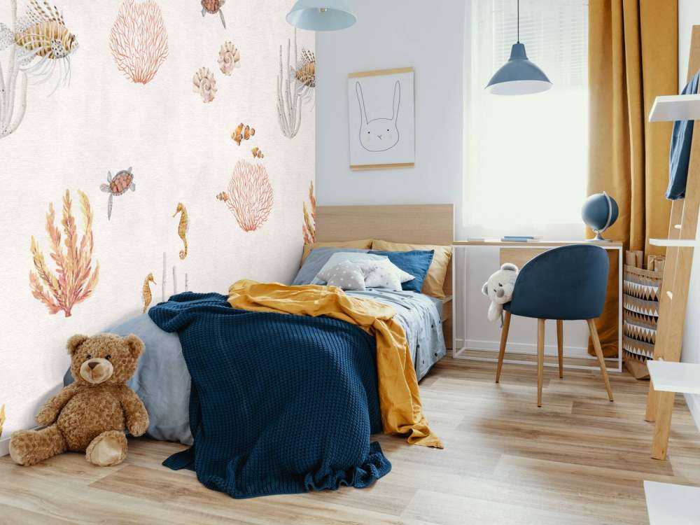 Coral Garden - White - 120