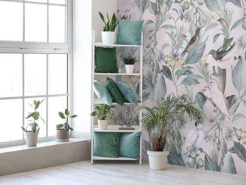 Chant d'oiseau éthéré en fleurs - Élégance atténuée