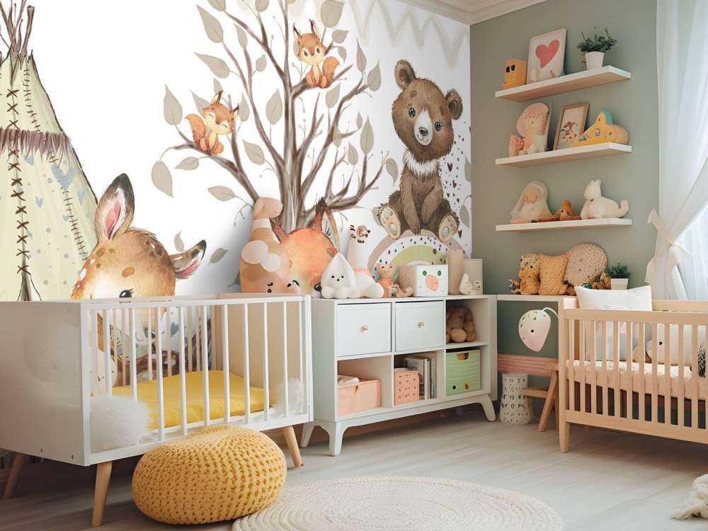 Forêt party rainbow