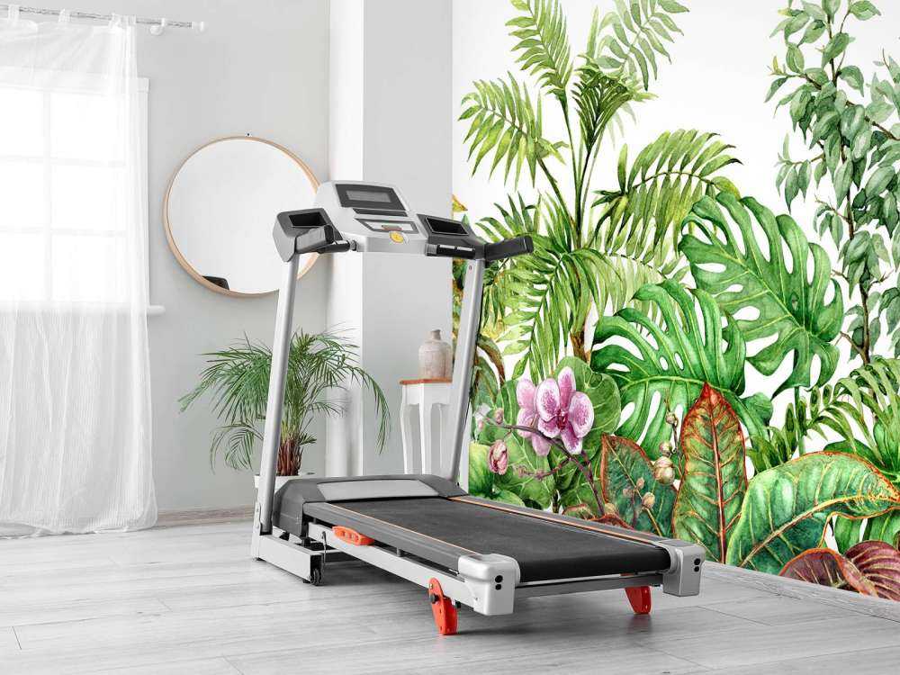 Plantes tropicales à l'aquarelle