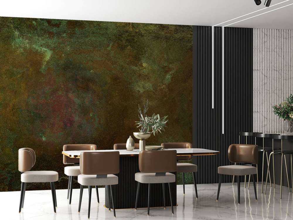 Structure oxydée magnifiquement mise en valeur