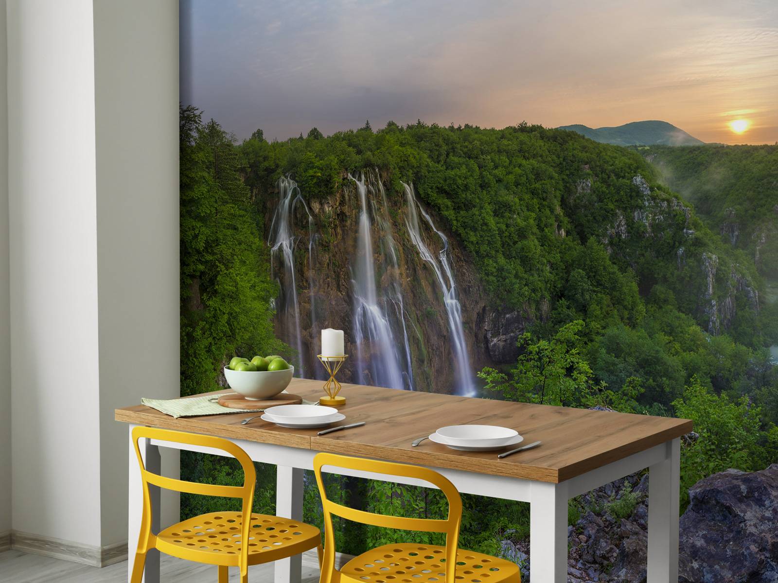 Chute d'eau en Croatie