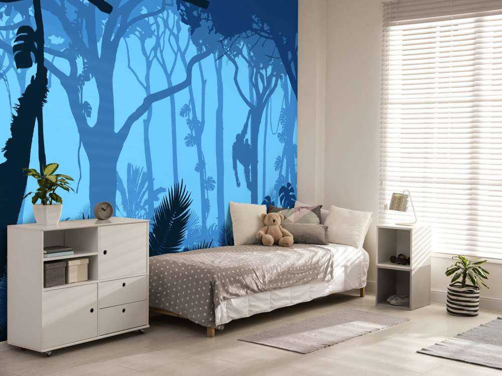 Singes dans la jungle