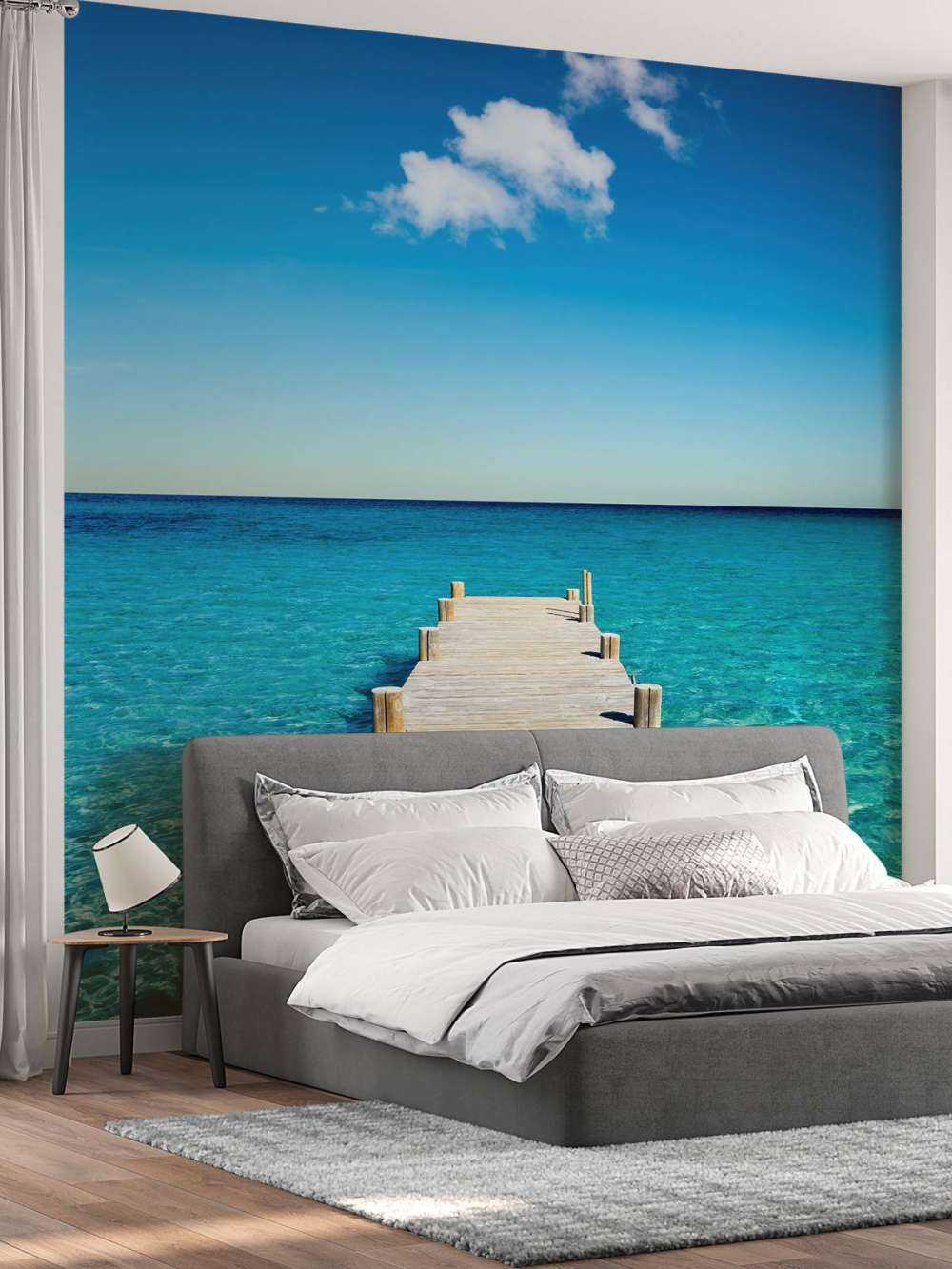 Remontant dans la mer