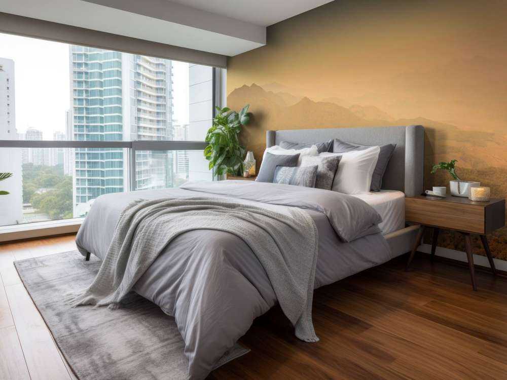 Montagne, colline et forêt