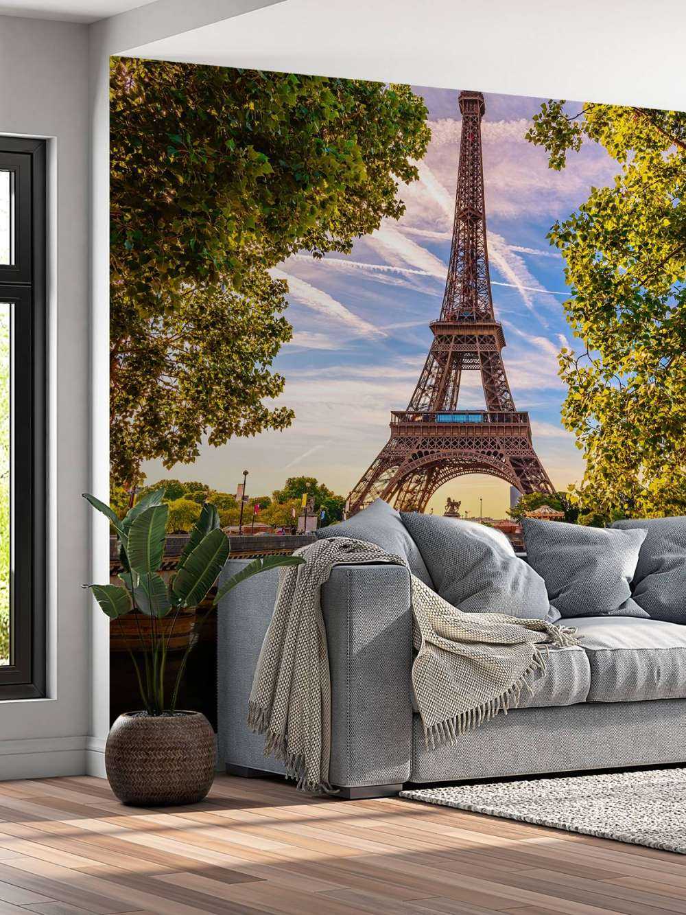 La Tour Eiffel et la Seine