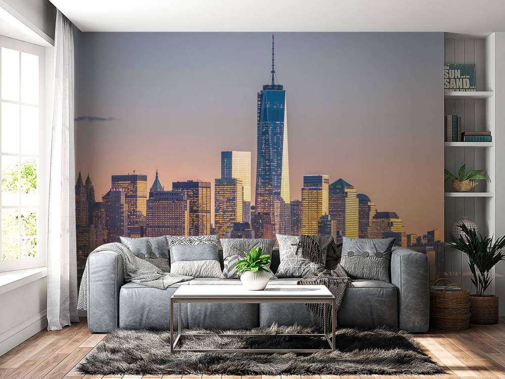 Coucher de soleil à New York