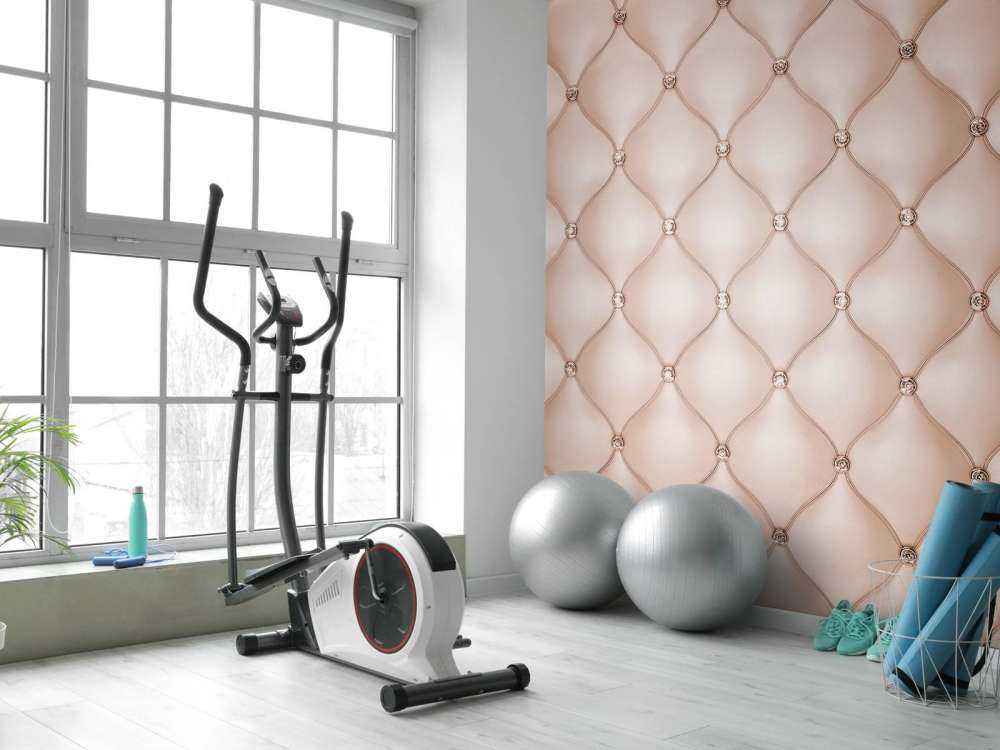 Mur en cuir rose chic