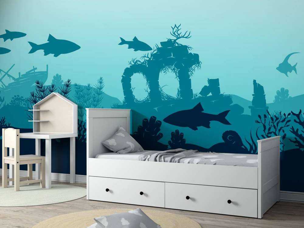 Silhouettes sous-marines