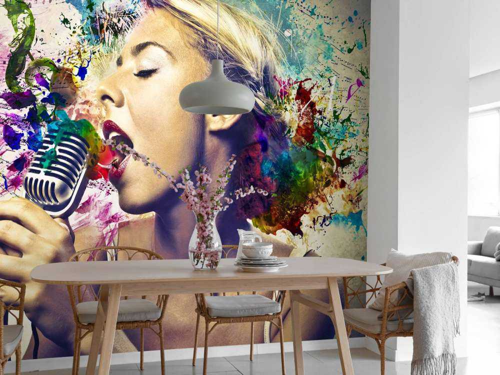 Vieille chanteuse