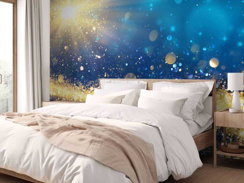 Étoile dans la nuit scintillante