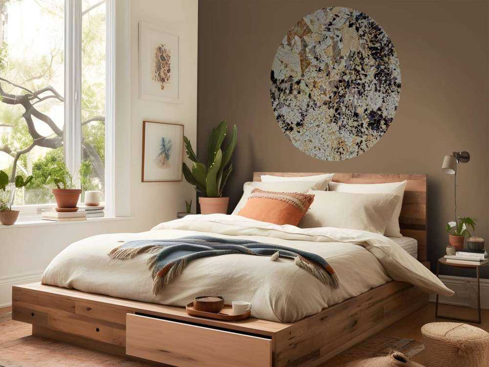 Marbre de couleur marron