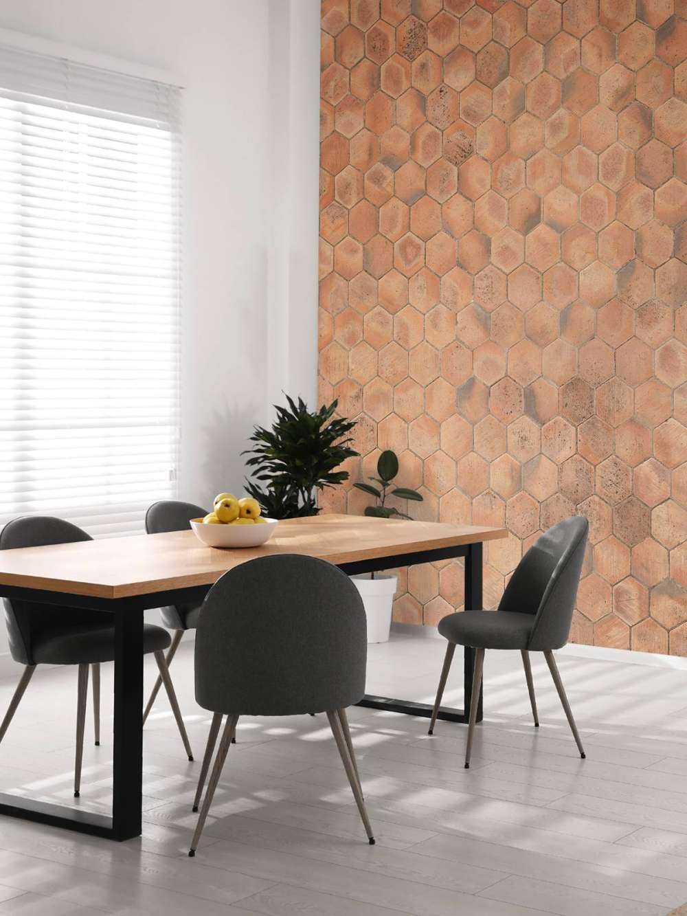 Sol en pierre non polie