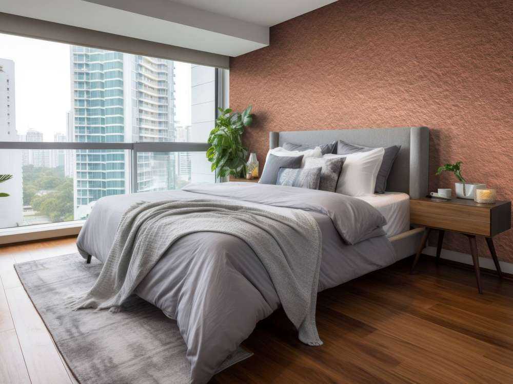 Béton terre cuite avec structure