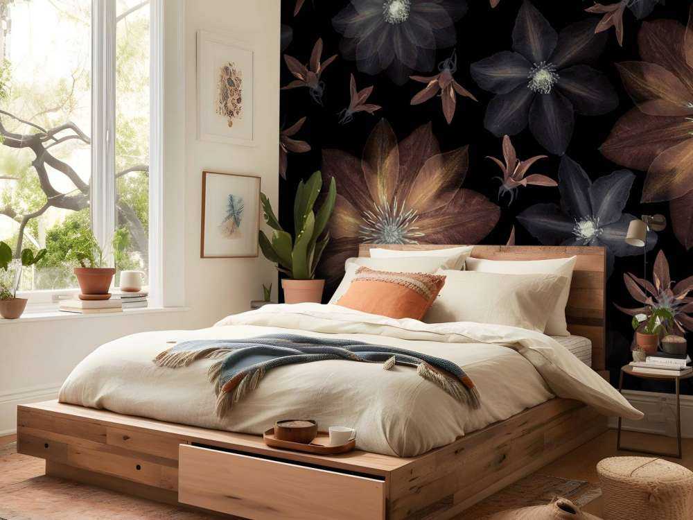 Fleurs de clématites