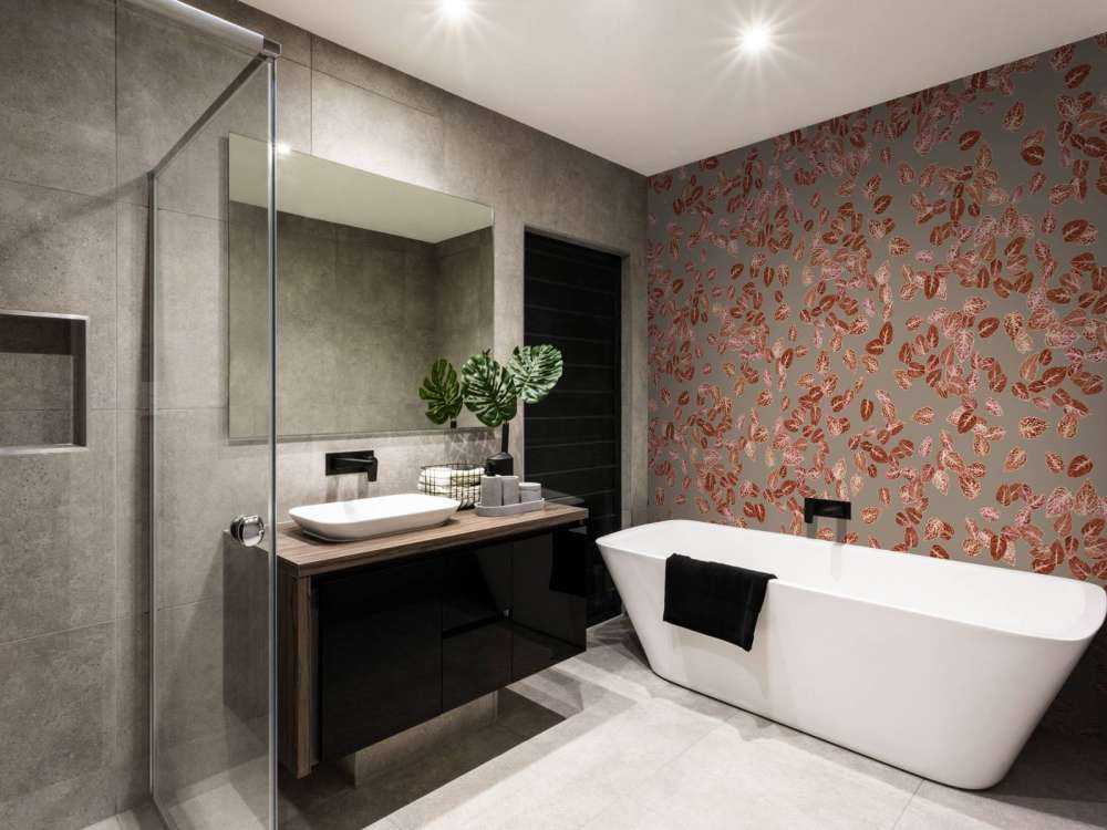 Petites feuilles sur taupe