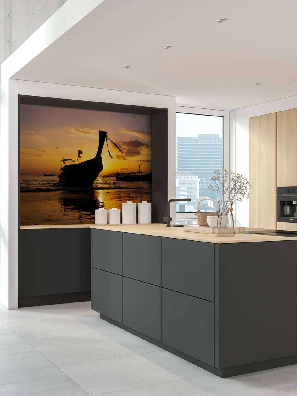 Bateau traditionnel à queue longue