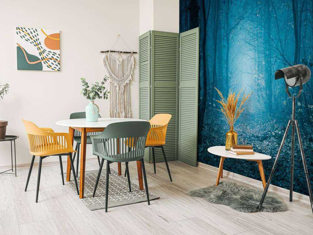 Chemin de la forêt bleue