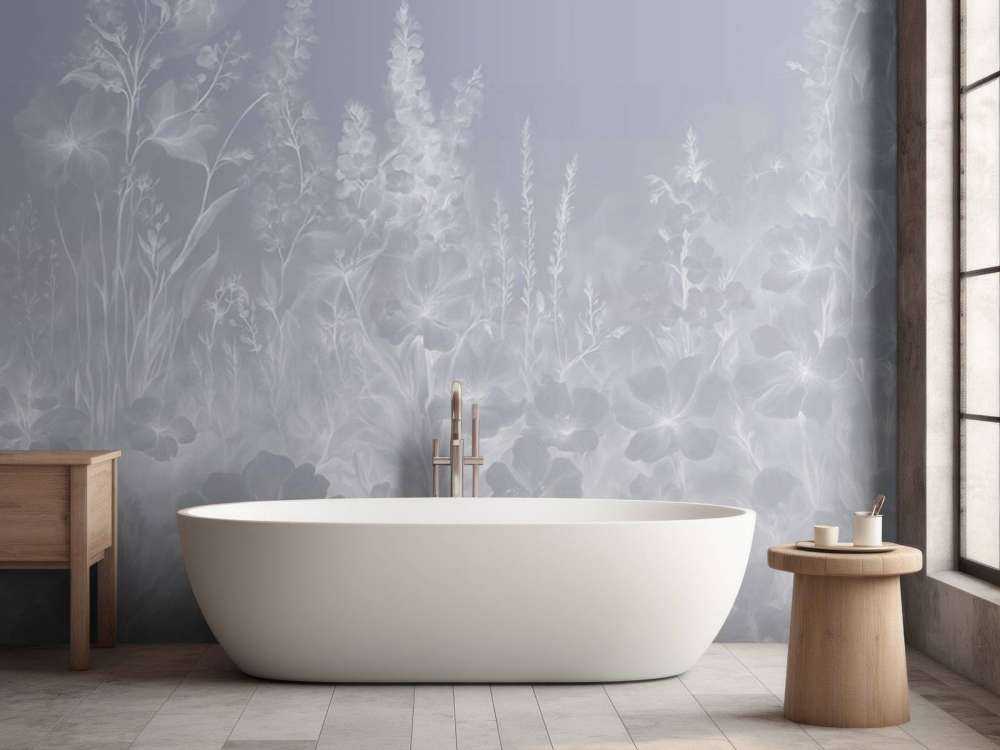 Jardin anglais tendre - violet