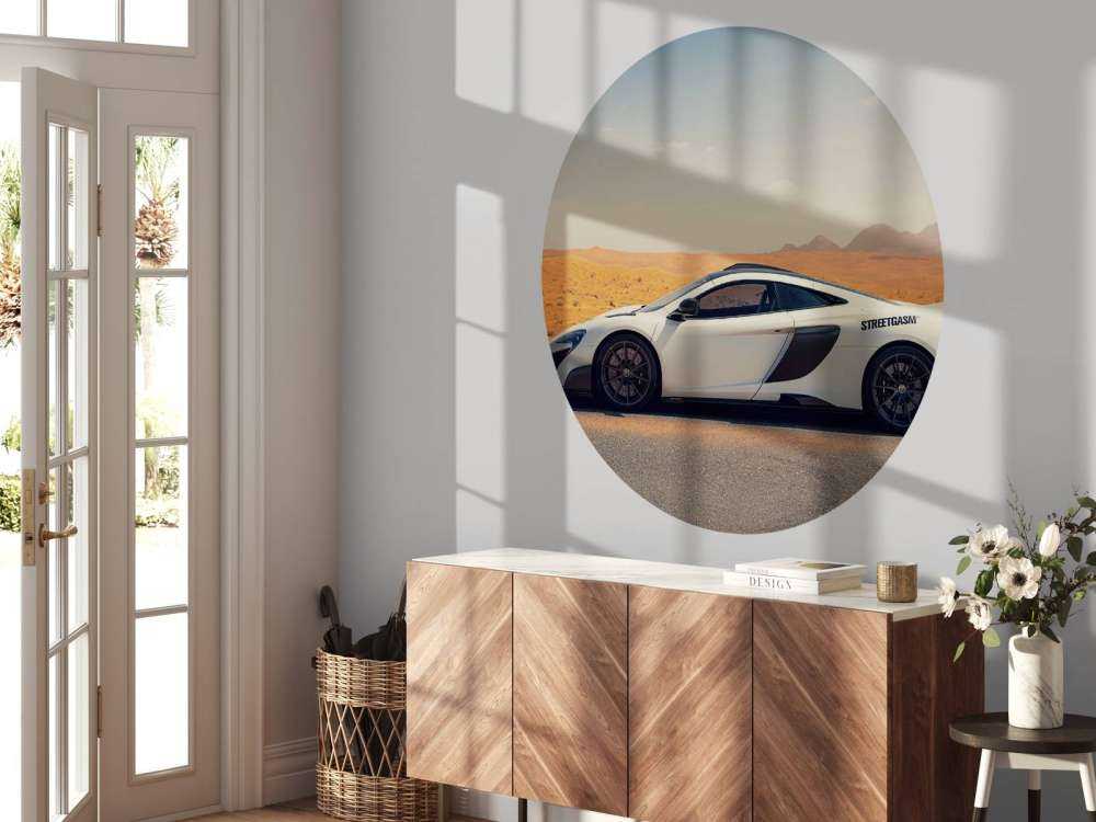 McLaren 675LT dans le désert