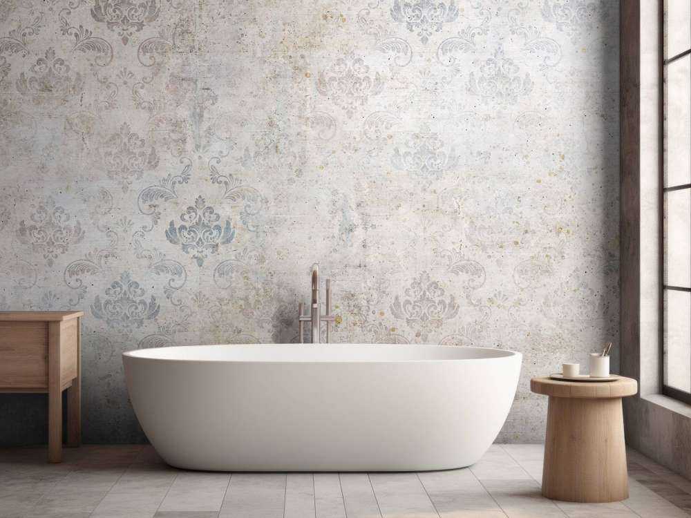 Voile ornemental classique altéré