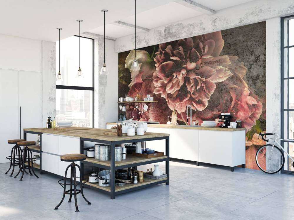 Opulence de pivoines romantiques sombres