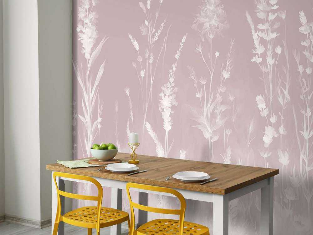 Lavande Clair Seamless Rose Poudré