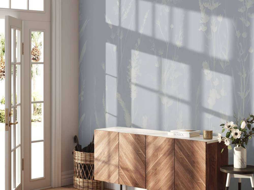 Lavande Clair Seamless Bleu Poussiéreux